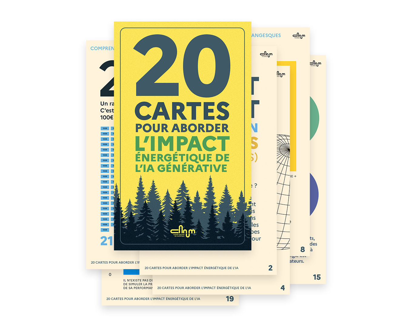 20 cartes pour aborder l’impact énergétique de l'IA générative